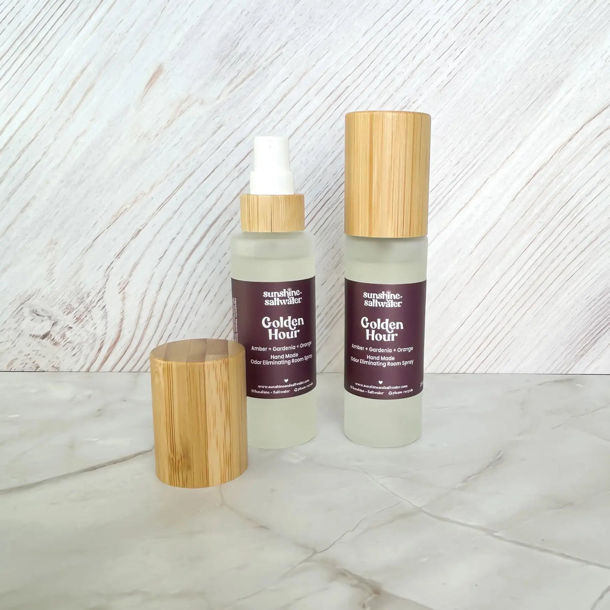 amber room spray bottles