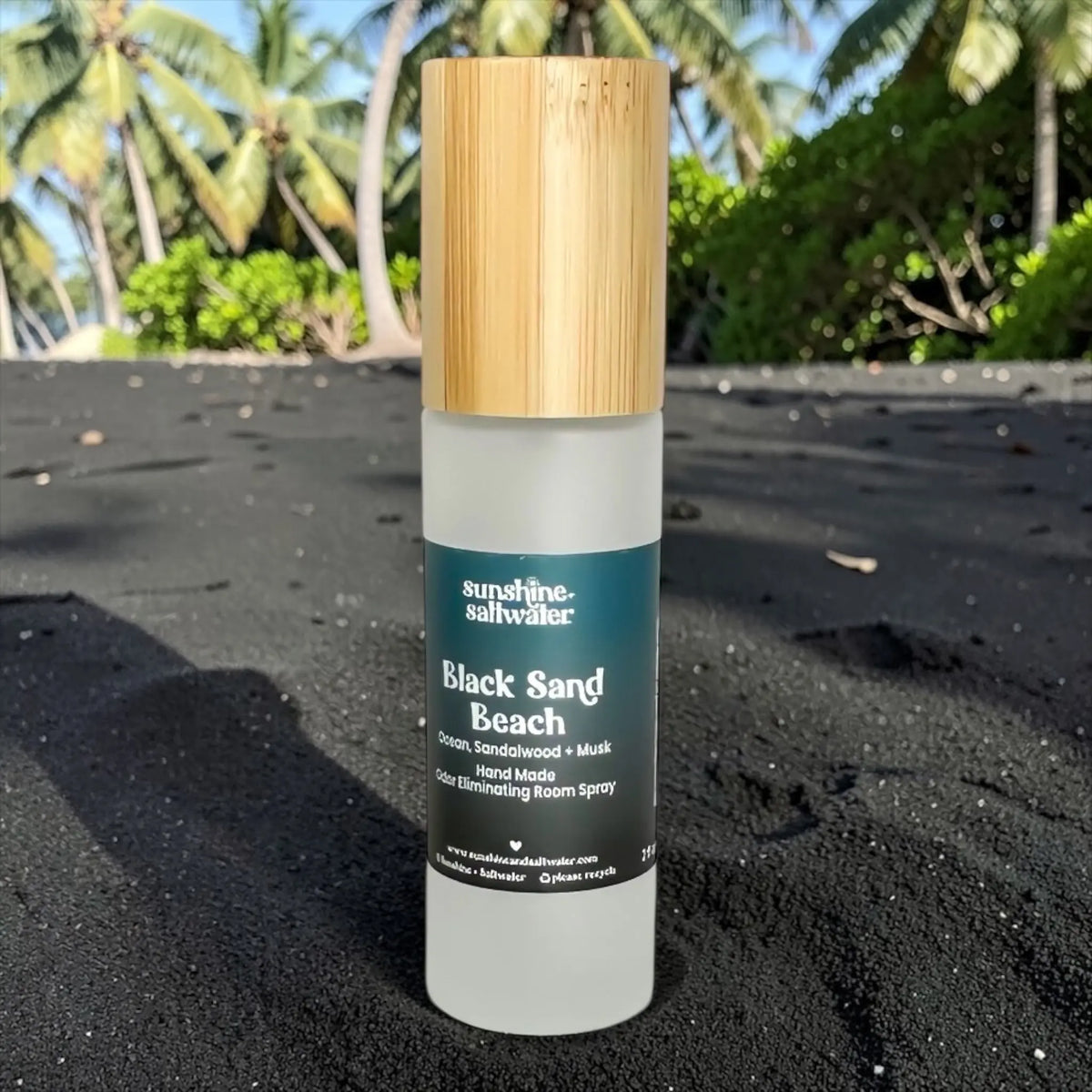 Black Sand Beach Room Spray Sunshine + Saltwater