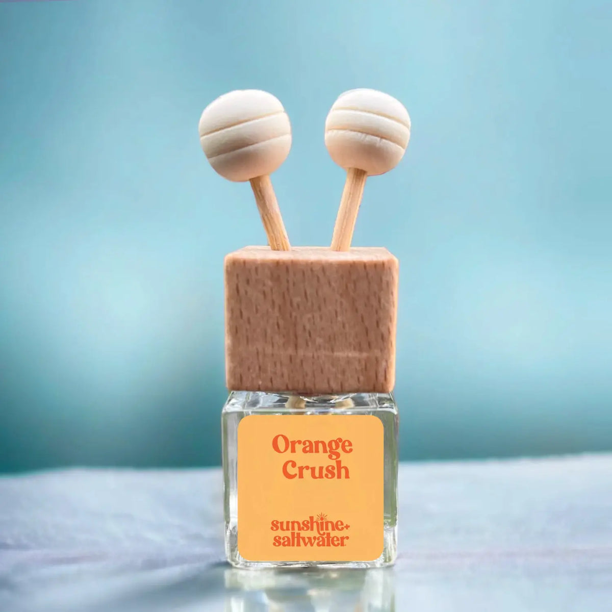 orange car freshener
