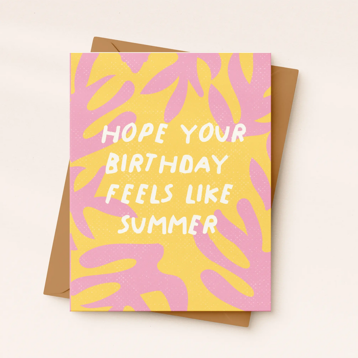 Summer card | Beach Birthday Card | Feels like summer card