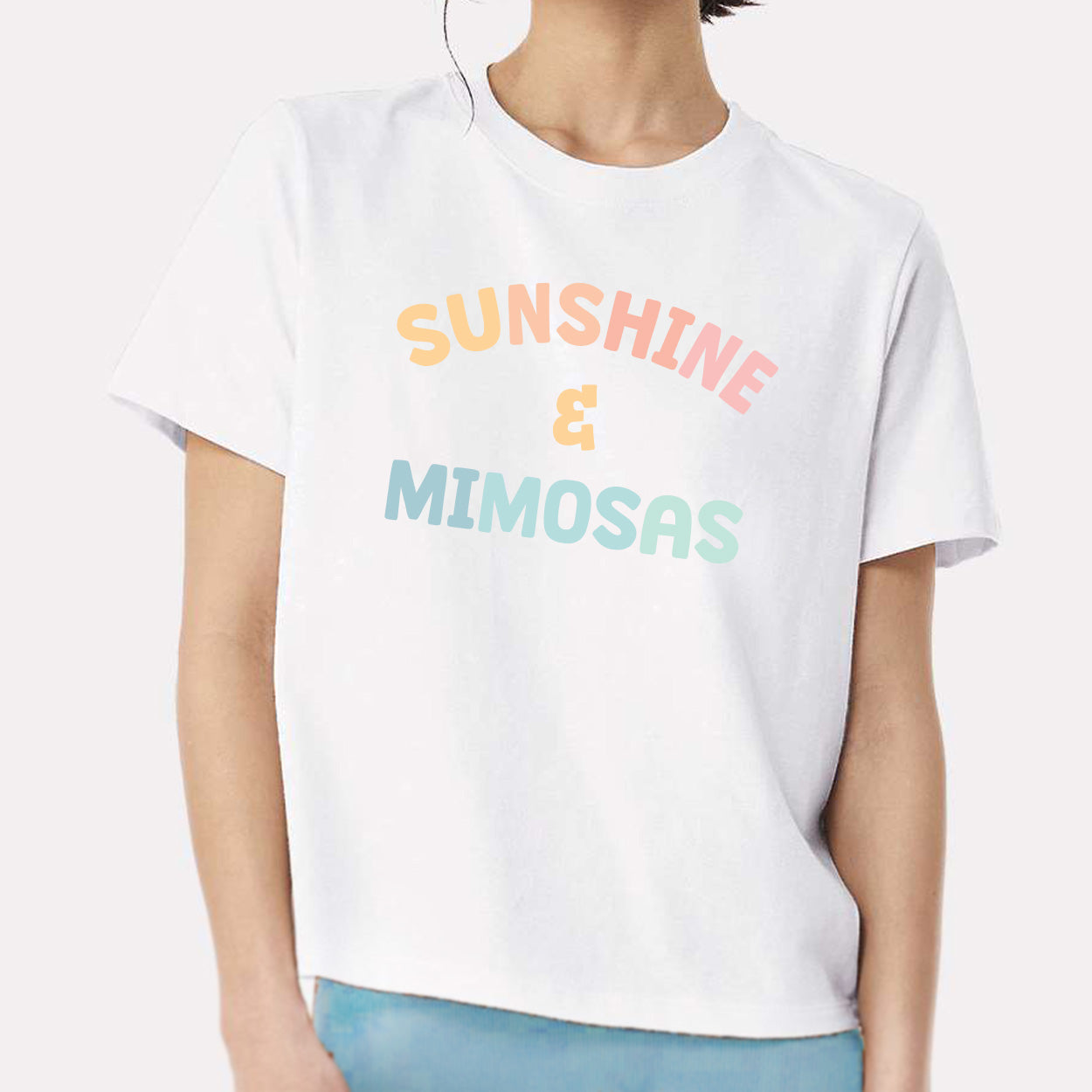 Sunshine + Mimosas Tee