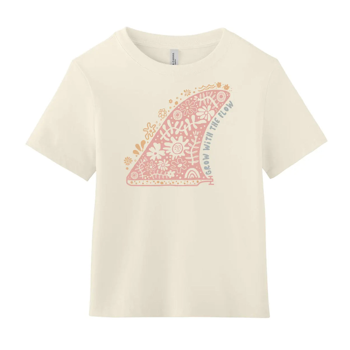 SurFIN: Grow With The Flow | Beachside Breeze Tee Sunshine + Saltwater