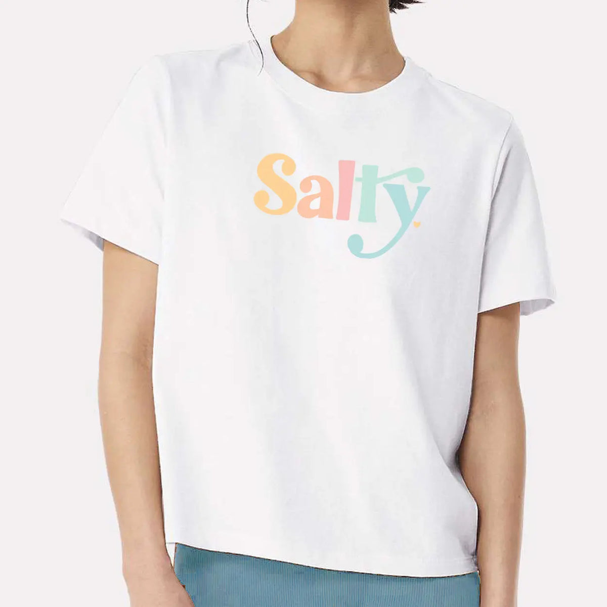 Salty T-Shirt | Beachside Breeze Tee Sunshine + Saltwater
