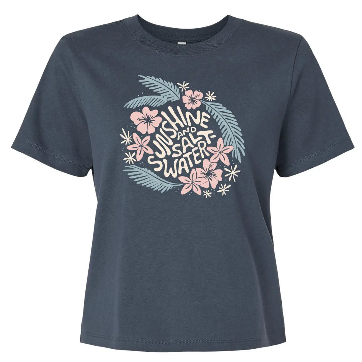 Tropical Blues | Beachside Breeze Tee Sunshine + Saltwater