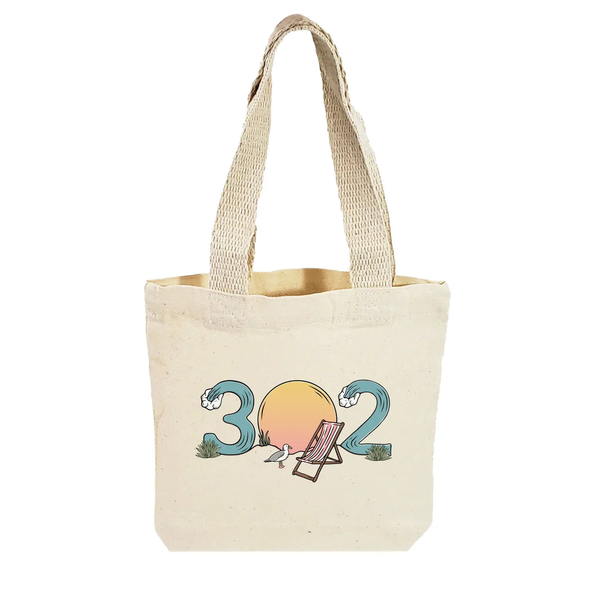 Canvas Gift Bag  | 302 (Delaware Beaches) Sunshine + Saltwater