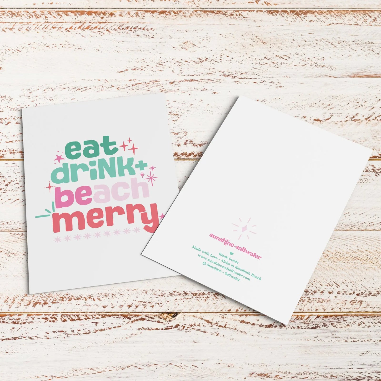 Eat, Drink + Beach Merry Gift Set Sunshine + Saltwater