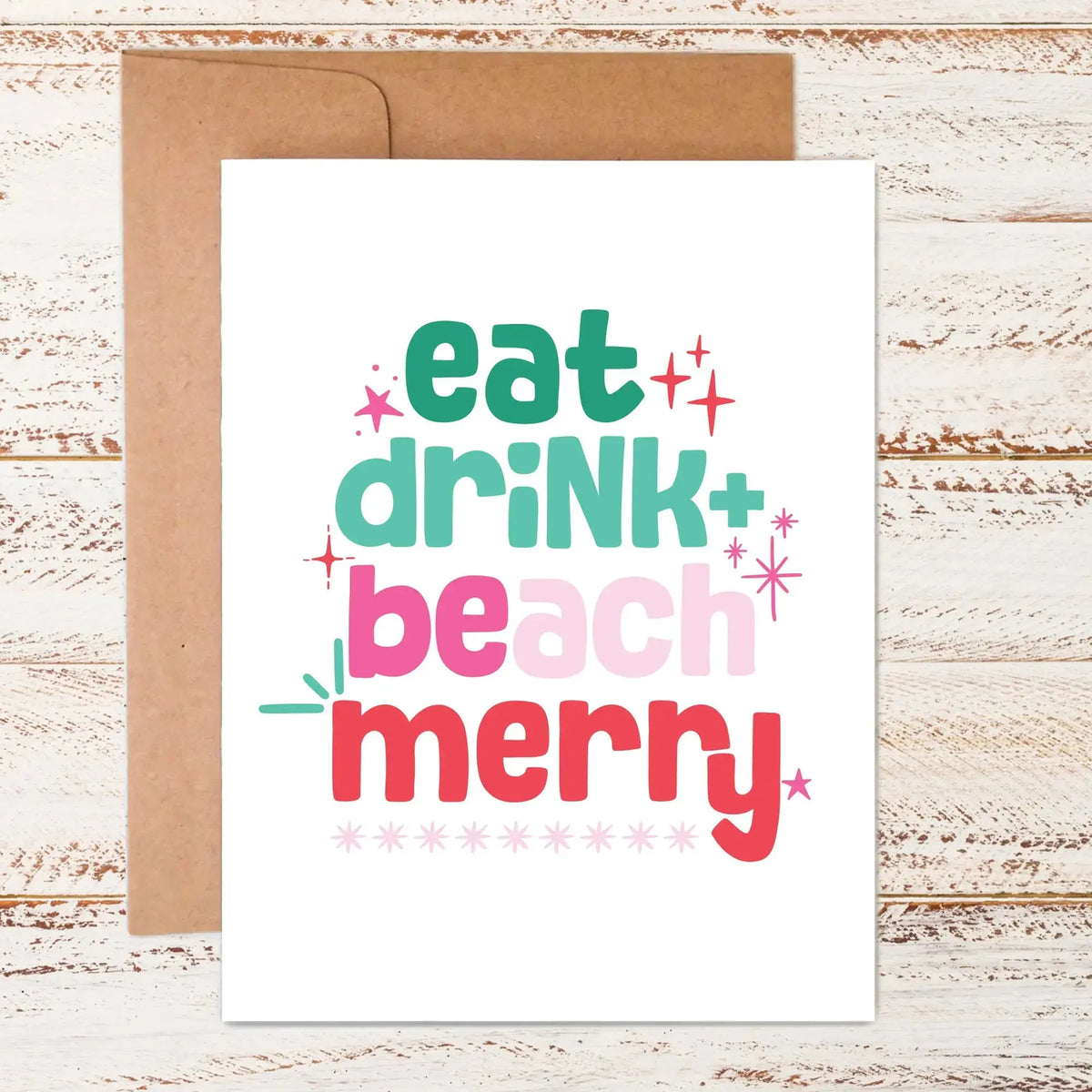 Eat, Drink + Beach Merry Gift Set Sunshine + Saltwater