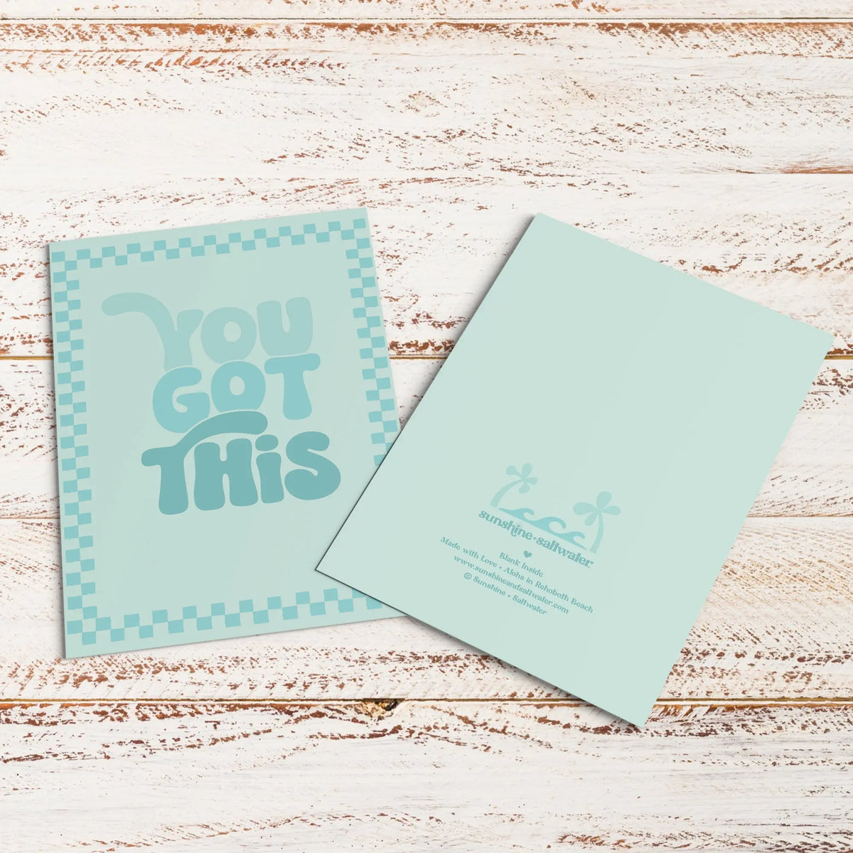 You Got This | Greeting Card Sunshine + Saltwater