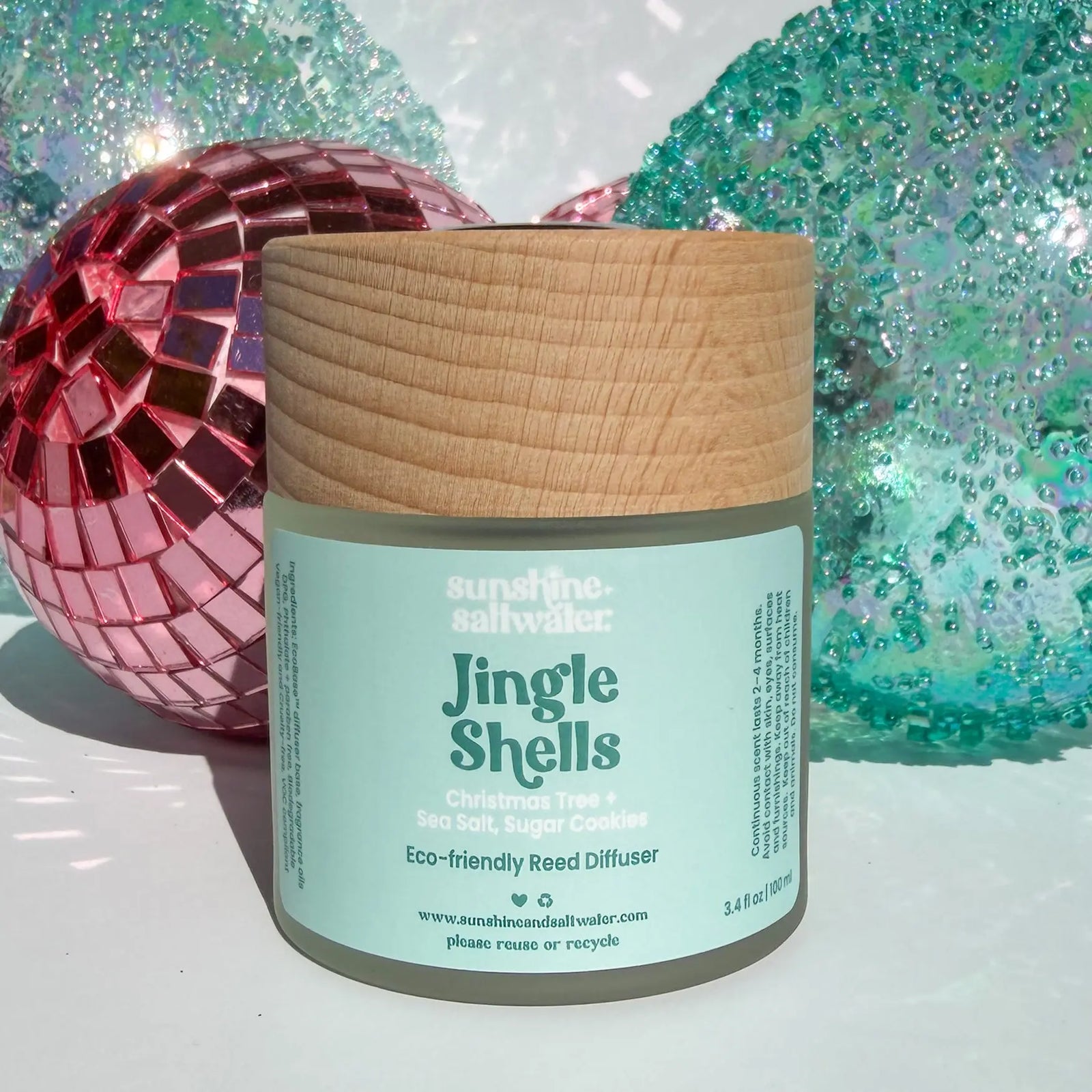 Jingle Shells | Reed Diffuser Sunshine + Saltwater