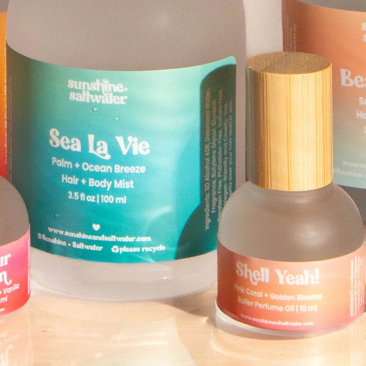 Shell-Yeah | Perfume Rollerball Sunshine + Saltwater