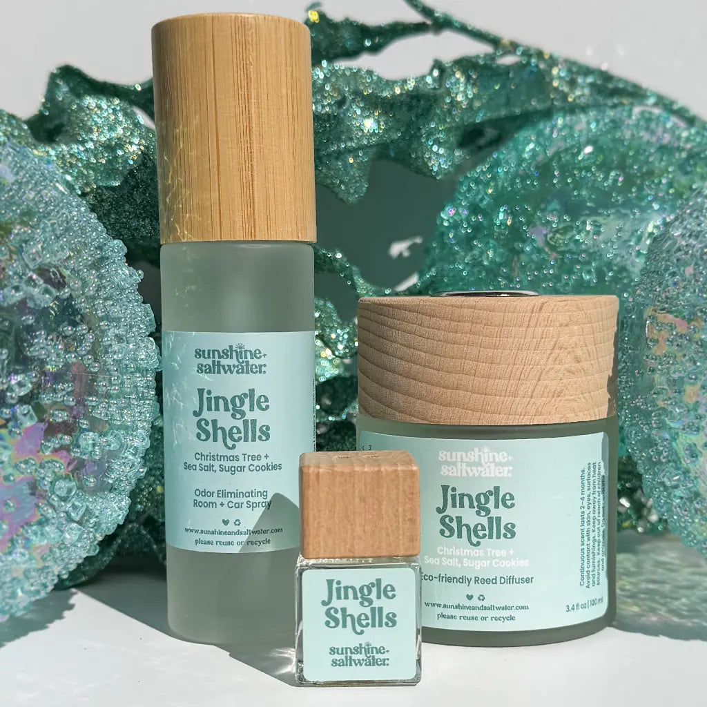 Jingle Shells | Room + Car Spray Sunshine + Saltwater