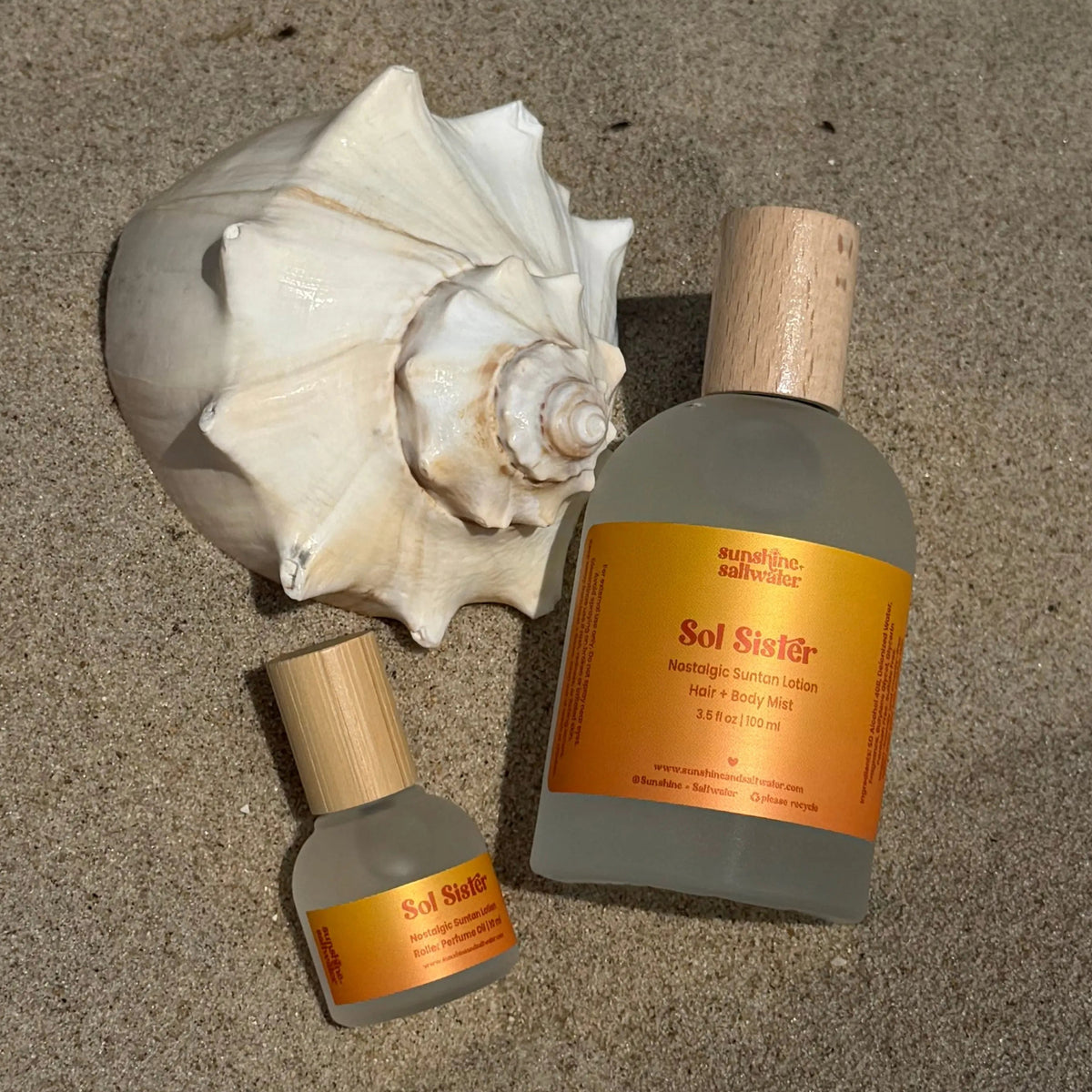 Sol Sister Body Mist and Perfume Rollerball