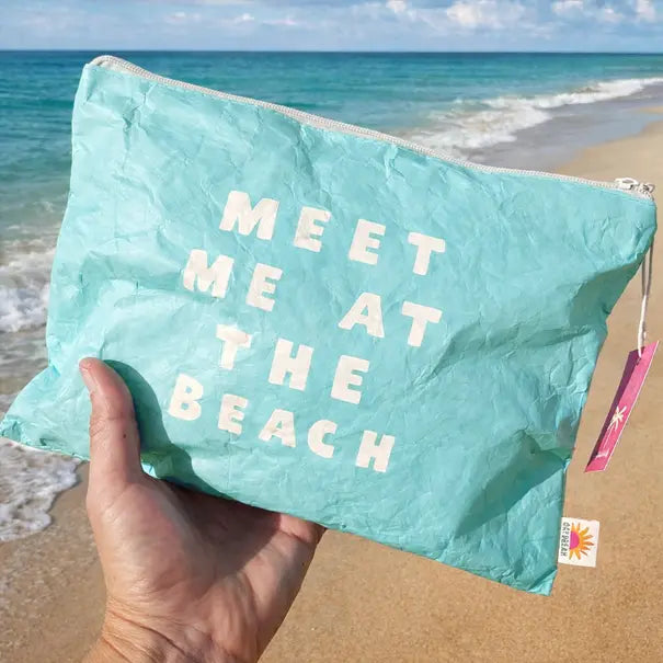 Meet Me at the Beach Pouch