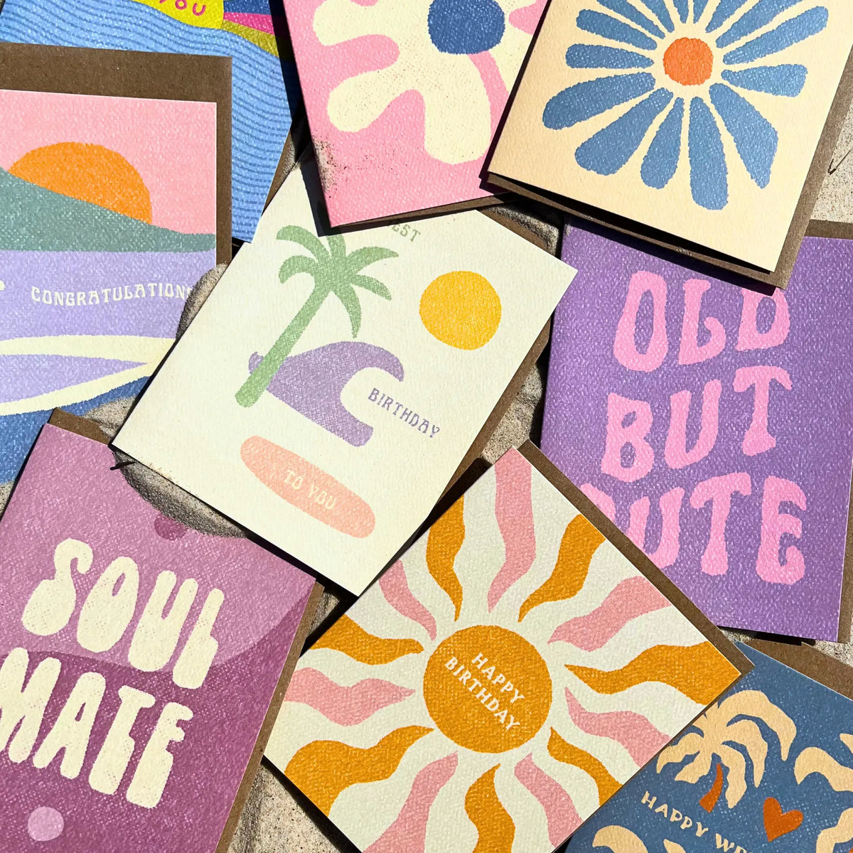 Another Trip Around Sun | Summer Birthday Card | Sun Card
