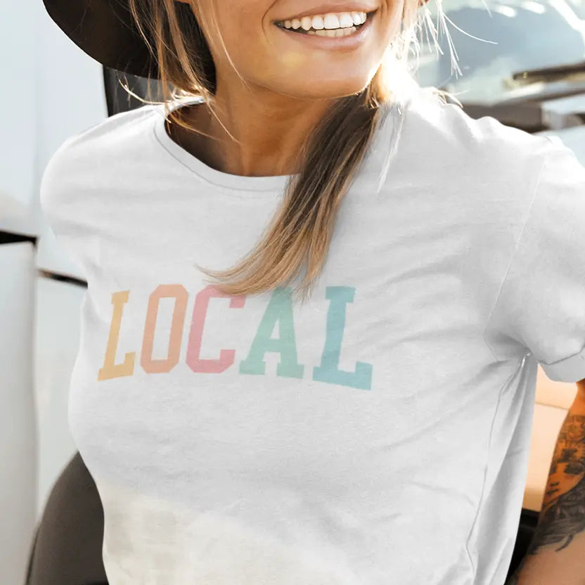 local wave washed tee