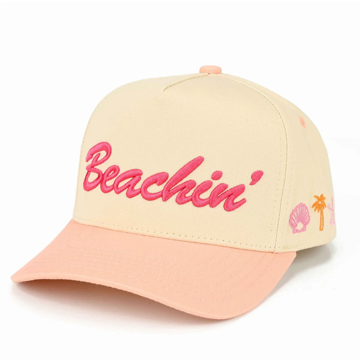 BEACHIN' Trucker Hat Sunshine + Saltwater